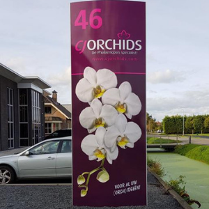 Belettering en signing - CJ Orchids - projectpagina