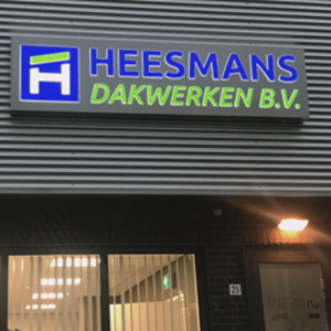 Lichtreclame in led Heesmans - Portfolio Brouwers