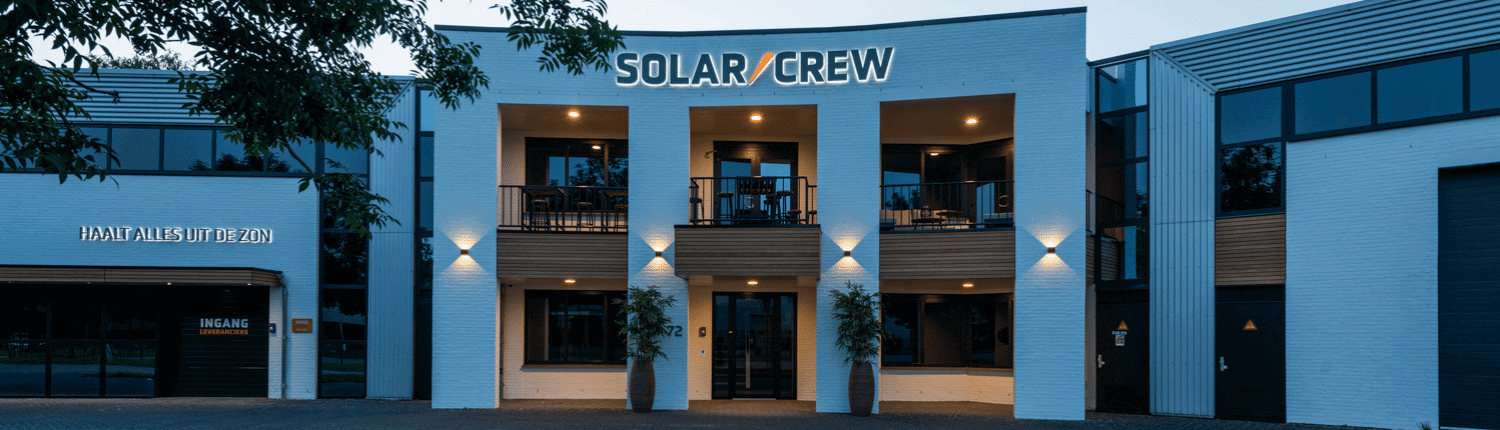 Led lichtreclames voor Solar Crew