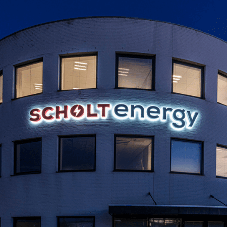 Led lichtreclame Scholt Energy