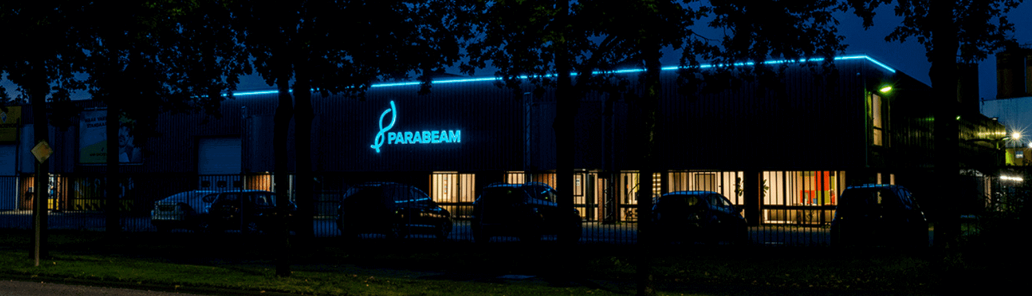 Led lichtreclame voor Parabeam - header