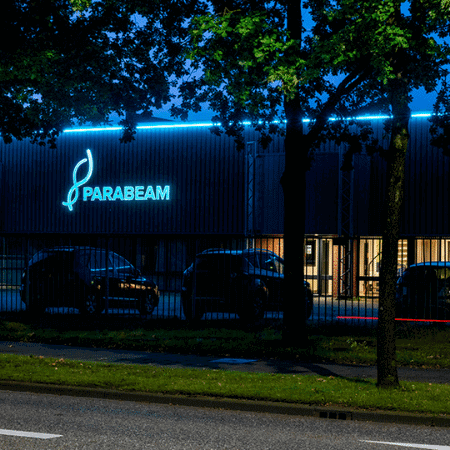 Led lichtreclame voor Parabeam - portfolio 2