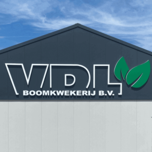 Led lichtreclame voor VDL Boomkwekerij