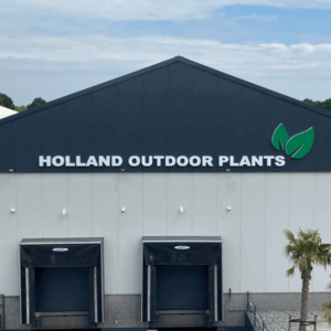 Led lichtreclame voor Holland Outdoor Plants