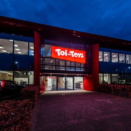 Led lichtreclame voor Toi-Toys