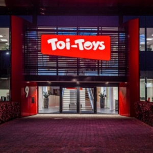 Led lichtreclame voor Toi-Toys