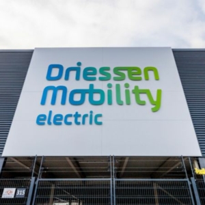 Led lichtreclame voor Driessen Mobility Electric - Brouwers Reklame - gevel achterzijde