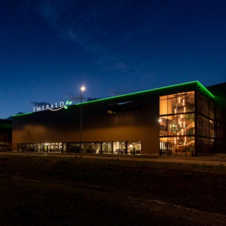 Led lichtreclame voor Emerald - Brouwers Reklame Veldhoven