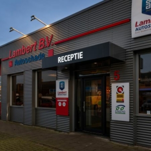 Led lichtreclame entree Lambert Autoschade - Brouwers Reklame