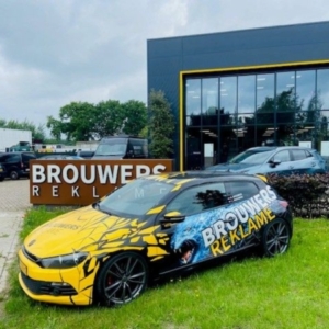 Autobelettering auto's Brouwers Reklame - Veldhoven