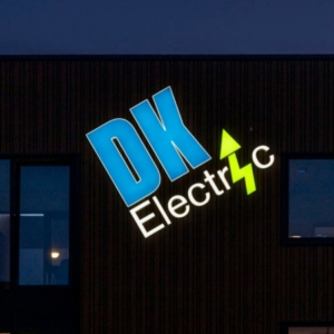 Led Lichtreclame DK Garagebedrijf Beek en Donk- Brouwers Reklame