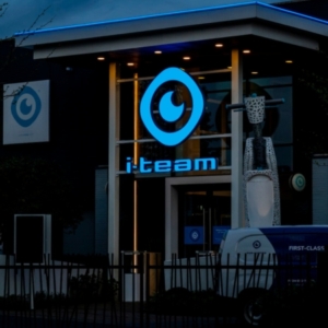 Led Lichtreclame I-team Global Eindhoven- Brouwers Reklame