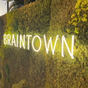 Neon Lichtreclame Braintown Eindhoven - Brouwers Reklame