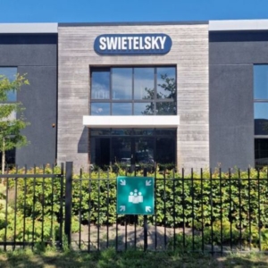 Led lichtreclame voorgevel Swietelsky AG - Oisterwijk - galerie Brouwers Reklame