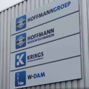 Signing Hoffmann Groep - Beek en Donk - galerie Brouwers Reklame
